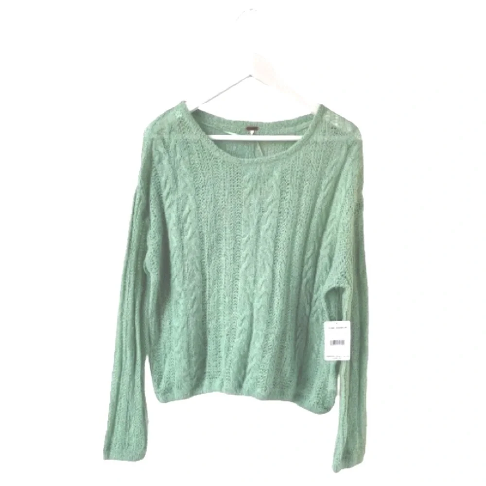 🌸New🌸 Free People Angel Sweater Green Small NWT